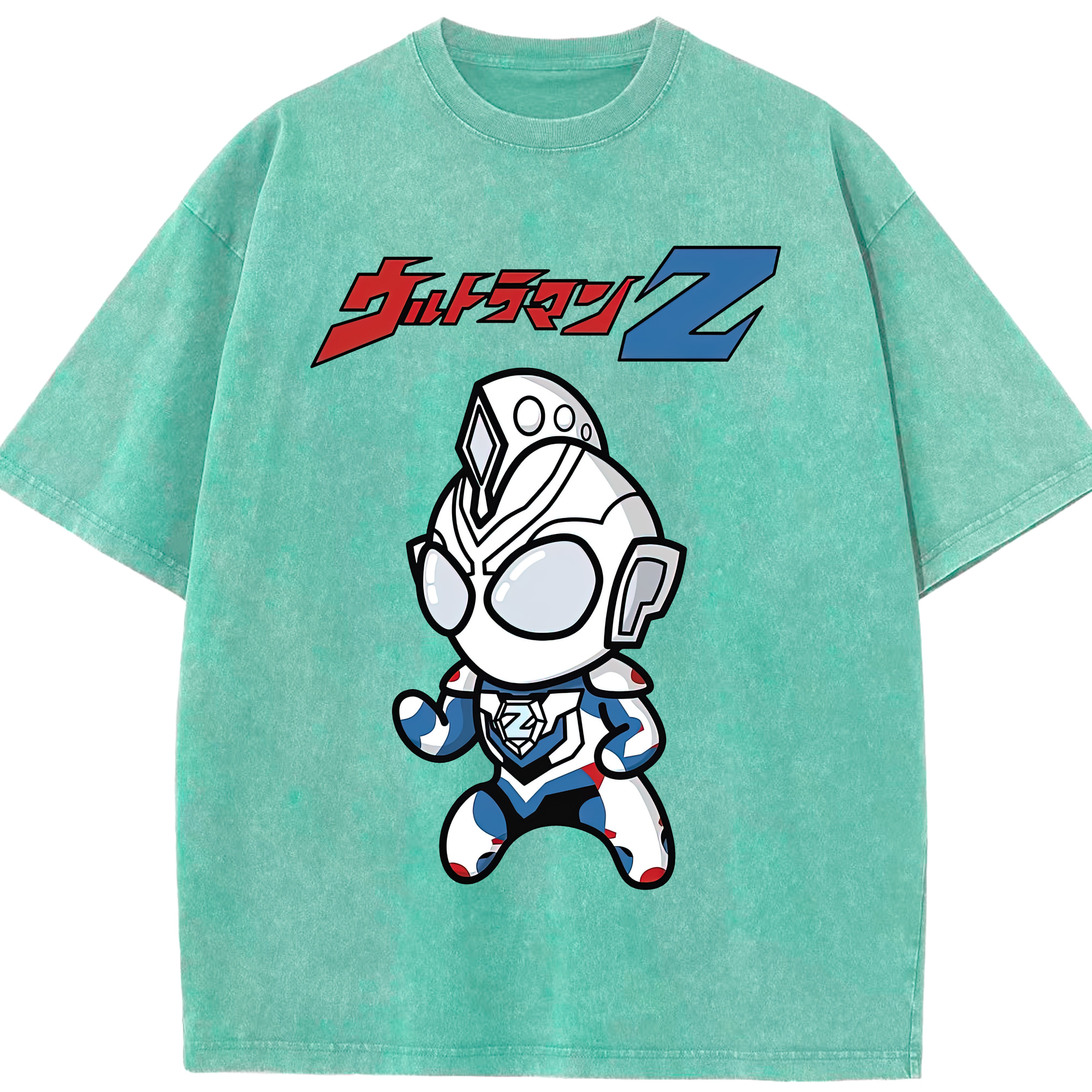 （画像用） ウルトラマン Ultraman 綿100% ヴィンテージ風 半袖Tシャツ（フロントプリント）